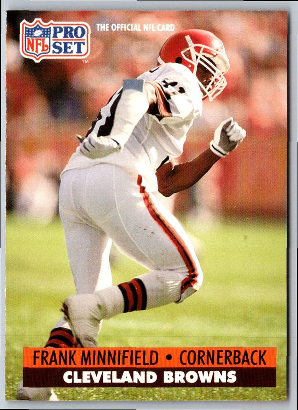 1991 Pro Set Frank Minnifield #43