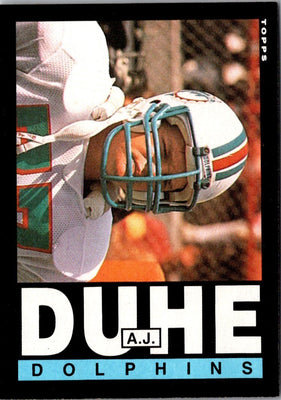 1985 Topps A.J. Duhe #309