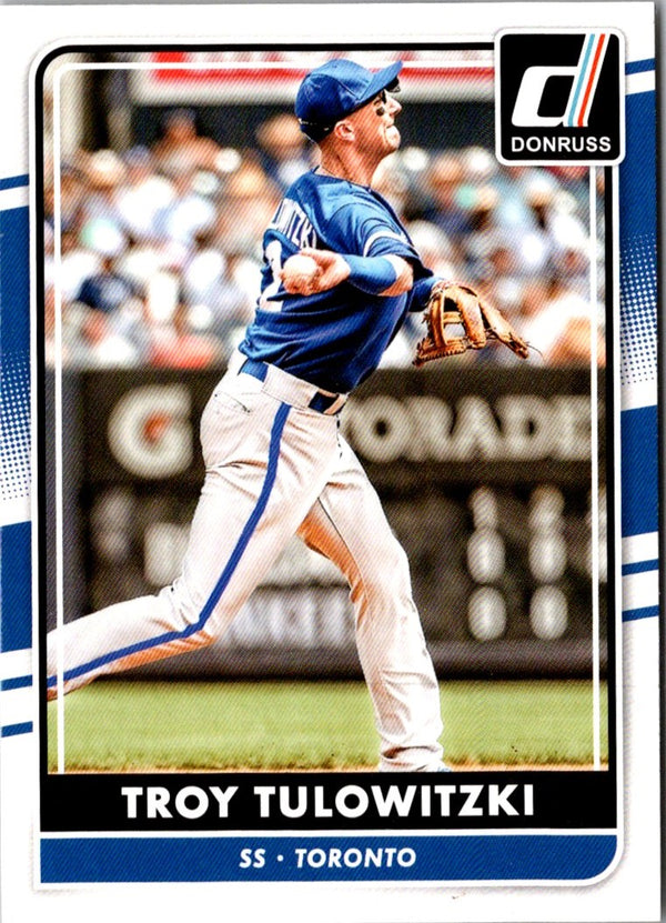 2016 Donruss Troy Tulowitzki #143