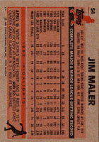 1983 Topps Jim Maler #54 Rookie NM-MT
