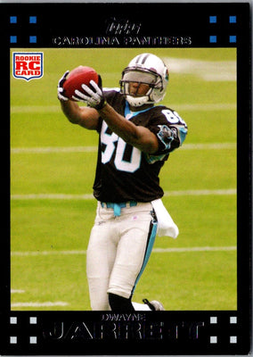 2007 Topps Dwayne Jarrett #322 Rookie