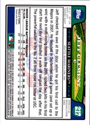 2008 Topps Opening Day Jeff Clement