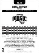 2017 Hoops Nikola Vucevic