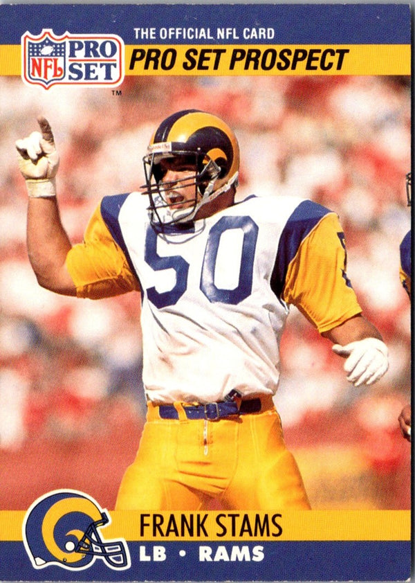 1990 Pro Set Frank Stams #736