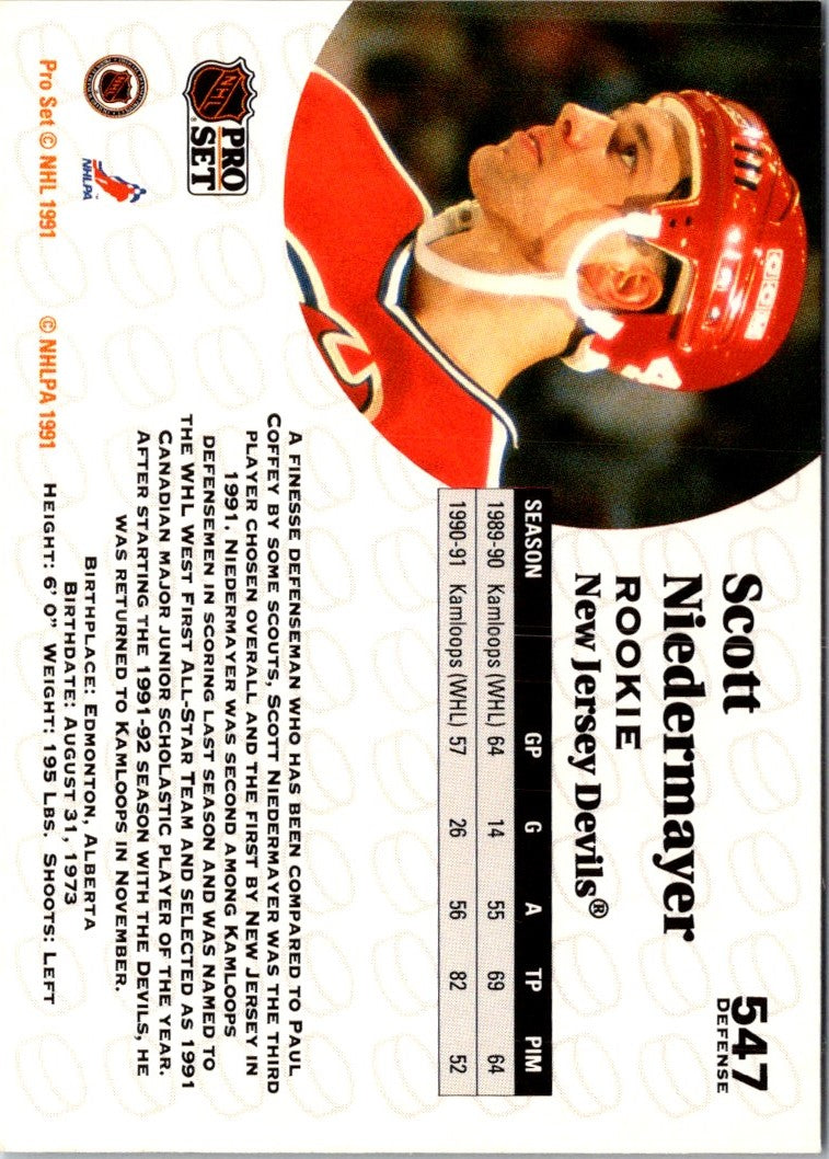1991 Pro Set Scott Niedermayer