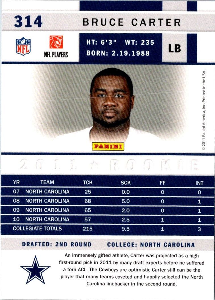 2011 Score Bruce Carter