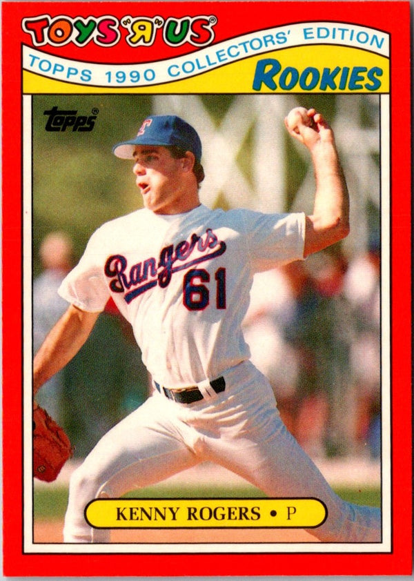 1990 Topps Toys'R'Us Rookies Kenny Rogers #22