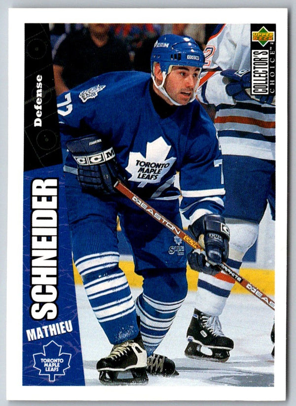 1996 Collector's Choice Mathieu Schneider #262