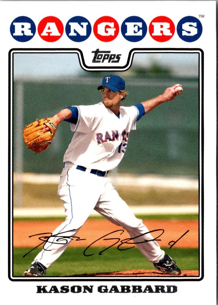 2008 Topps Kason Gabbard