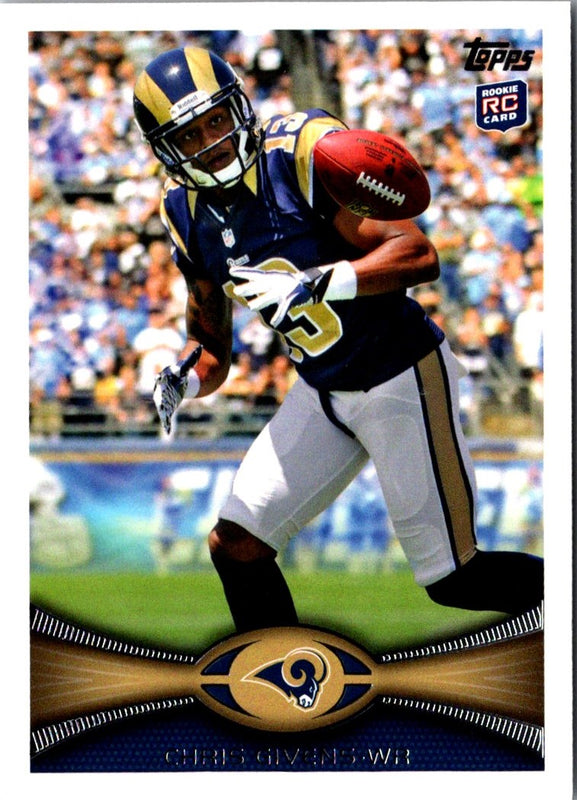 2012 Topps Chris Givens #357 Rookie