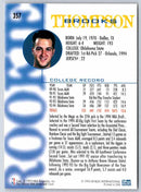 1995 Skybox Brooks Thompson