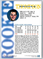 1995 Skybox Brooks Thompson #357