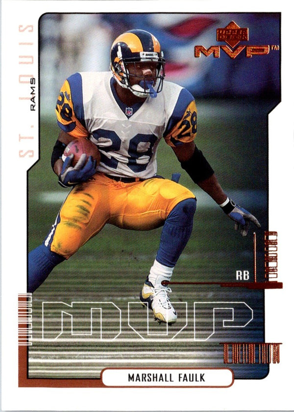 2000 Upper Deck Marshall Faulk #28