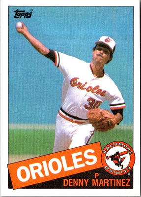 1985 Topps Denny Martinez #199