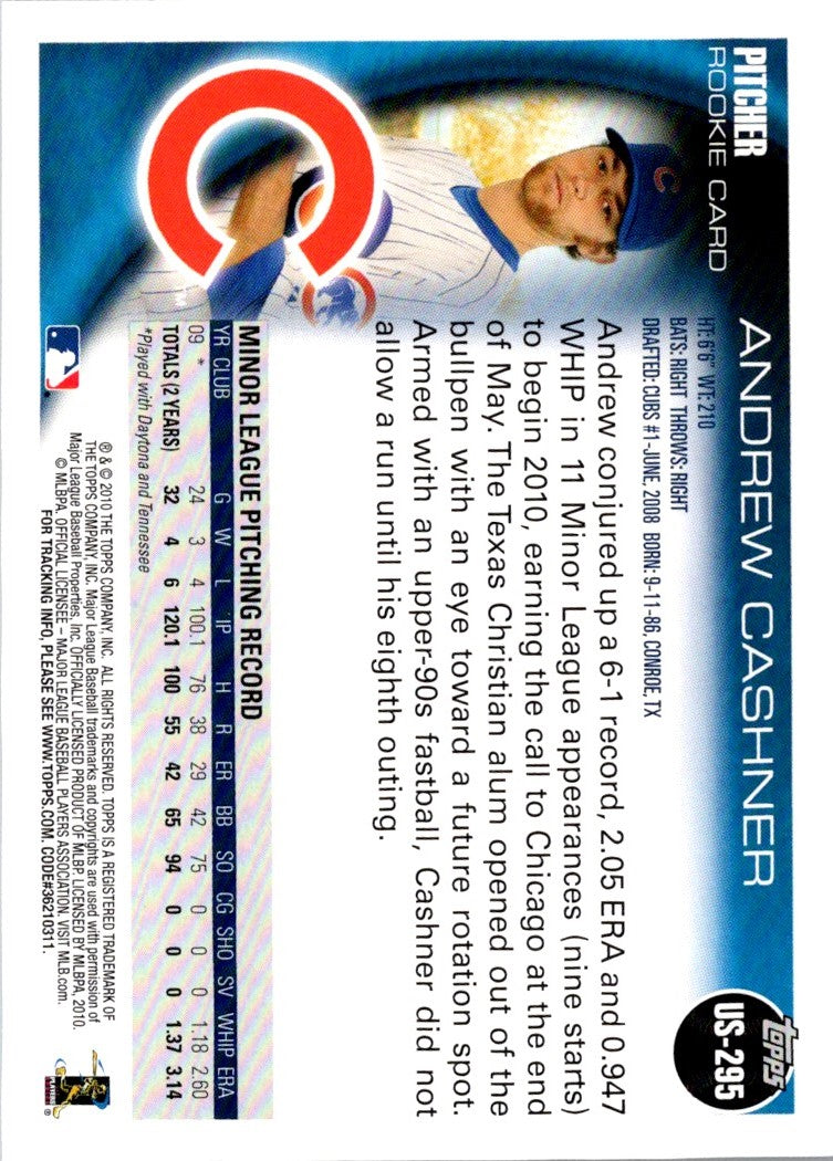 2010 Topps Update Andrew Cashner