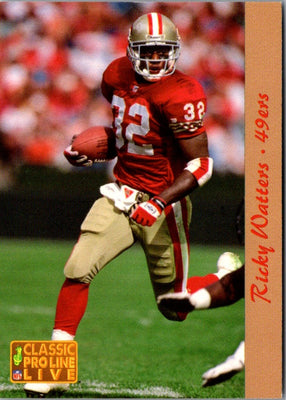1993 Pro Line Live Ricky Watters #251