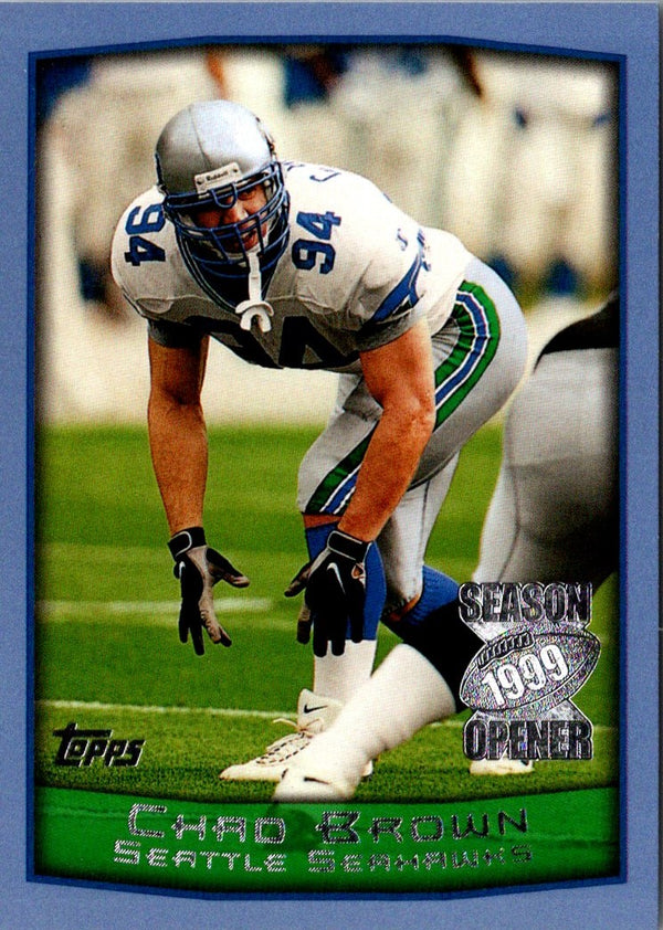 1999 Topps Season Opener Chad Brown #12