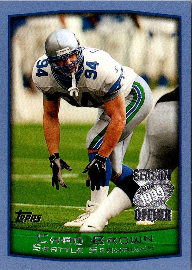 1999 Topps Season Opener Chad Brown