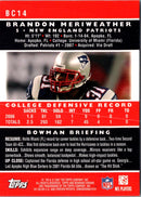 2007 Bowman Chrome Brandon Meriweather