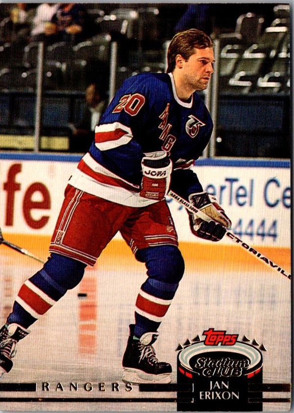 1992 Stadium Club Jan Erixon #161