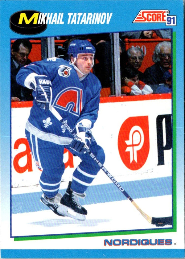 1991 Score Canadian English Mikhail Tatarinov #562