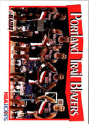 1991 Hoops Portland Trail Blazers