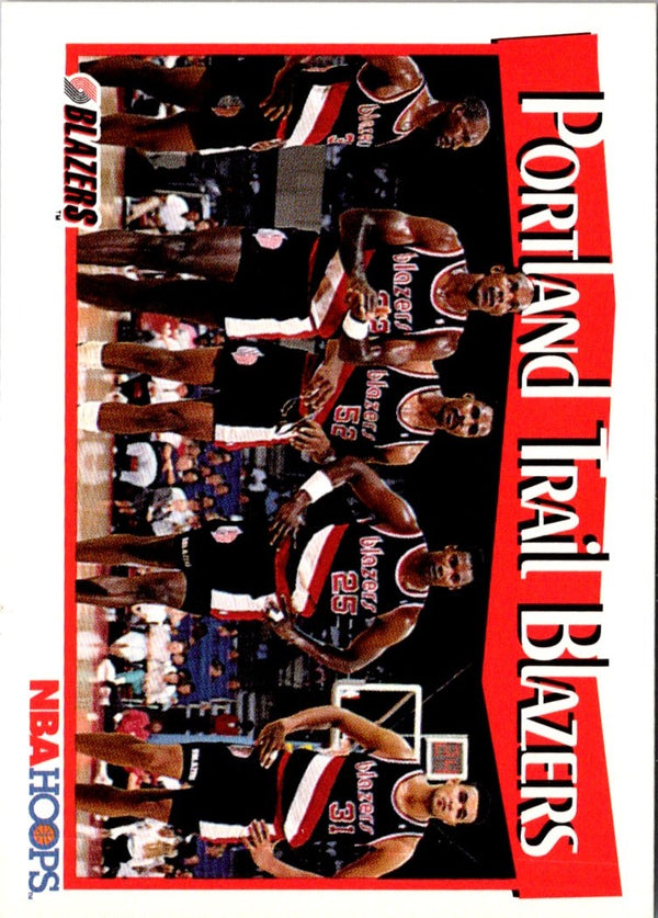 1991 Hoops Portland Trail Blazers #295