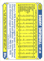 1987 Topps Traded Danny Tartabull #120T