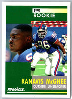 1991 Pinnacle Kanavis McGhee #299