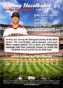 2017 Stadium Club Jeremy Hazelbaker