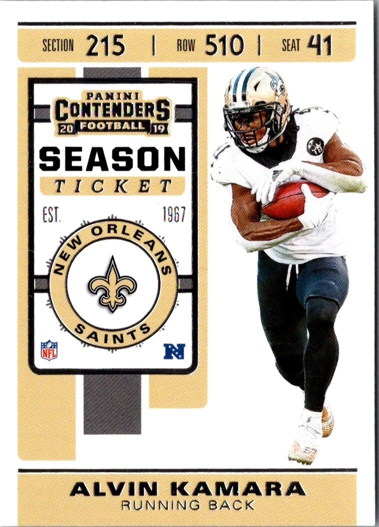 2019 Panini Alvin Kamara