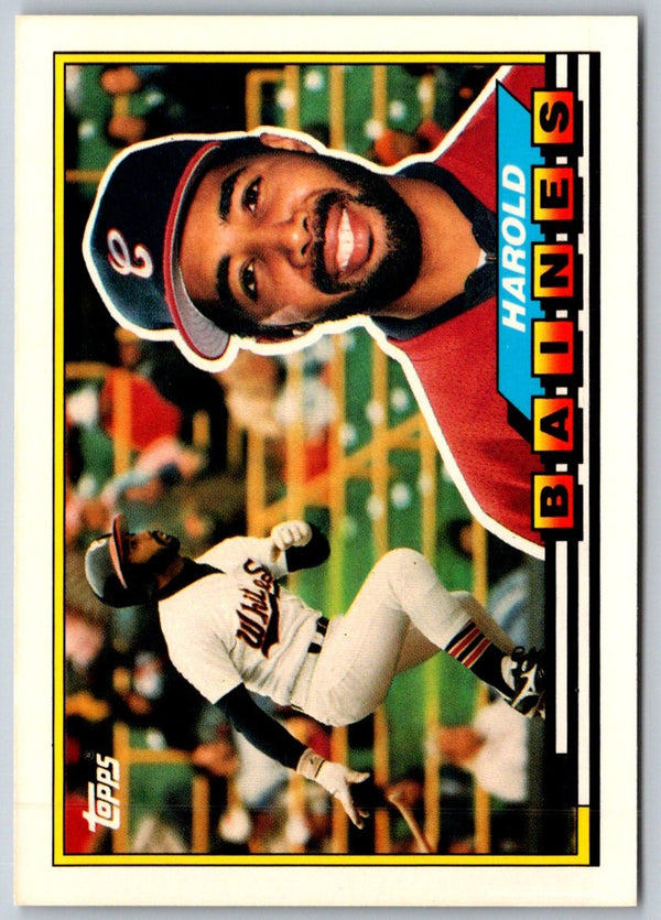 1989 Topps Big Harold Baines #266