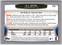 2013 Bowman B.J. Upton #116
