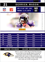 2011 Score Derrick Mason #21