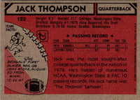 1980 Topps Jack Thompson #122 Rookie NM-MT