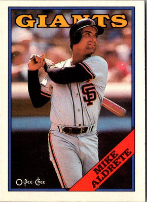 1988 O-Pee-Chee Mike Aldrete #351