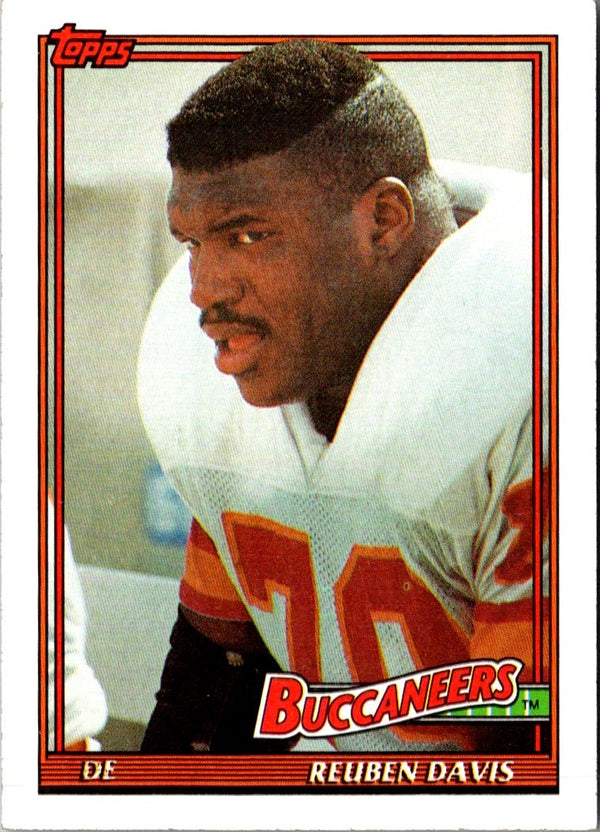 1991 Topps Reuben Davis #497