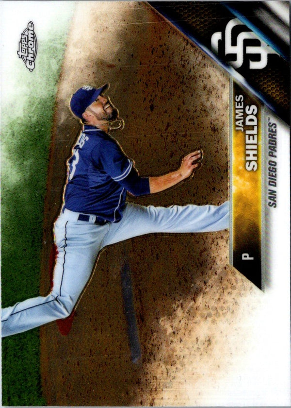 2016 Topps Chrome James Shields #91