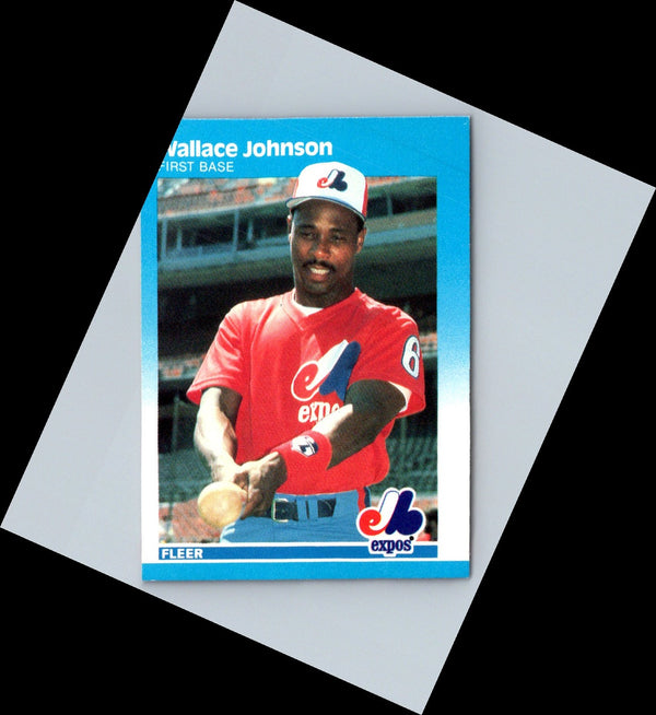 1987 Fleer Wallace Johnson #321