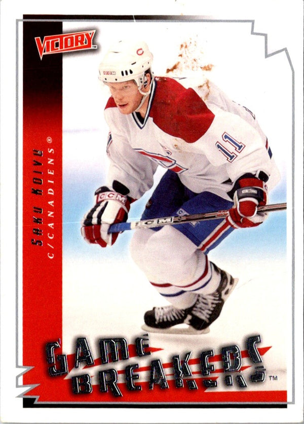 2006 Upper Deck Saku Koivu #GB23