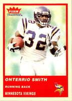 2004 Fleer Tradition Onterrio Smith #135