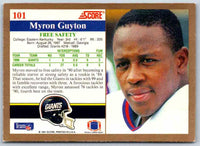 1991 Score Myron Guyton #101