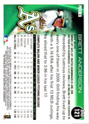 2010 Topps Brett Anderson