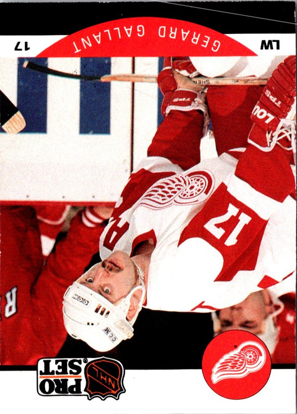 1990 Pro Set Gerard Gallant #71