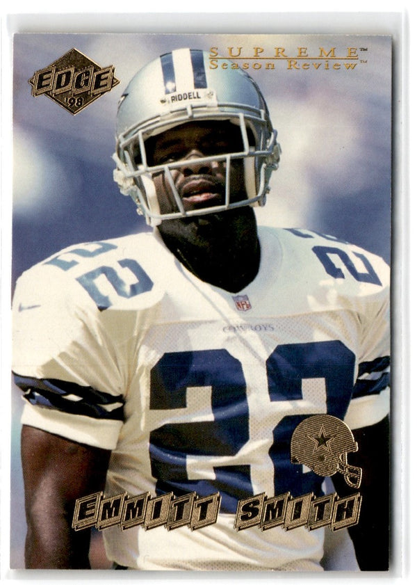 1998 Collector's Edge Supreme Season Review Emmitt Smith #45