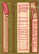 1985 O-Pee-Chee Luis Leal