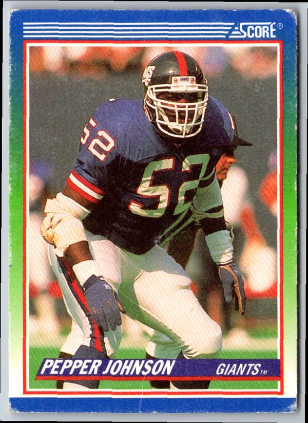 1990 Score Pepper Johnson #361