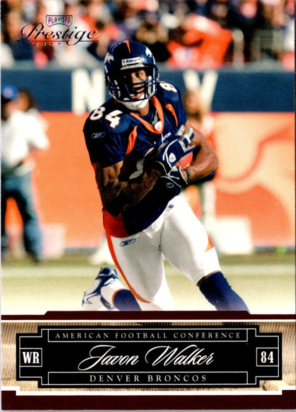 2007 Playoff Prestige Javon Walker #45