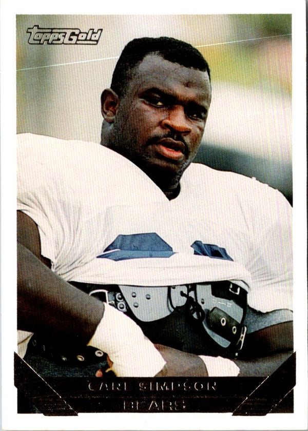 1993 Topps Gold Carl Simpson #573