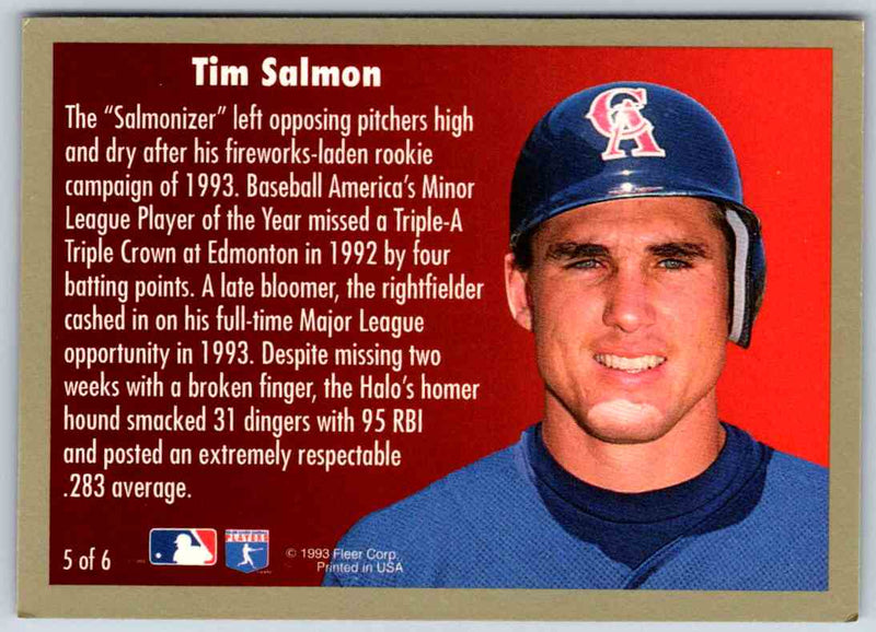 1993 Fleer Tim Salmon